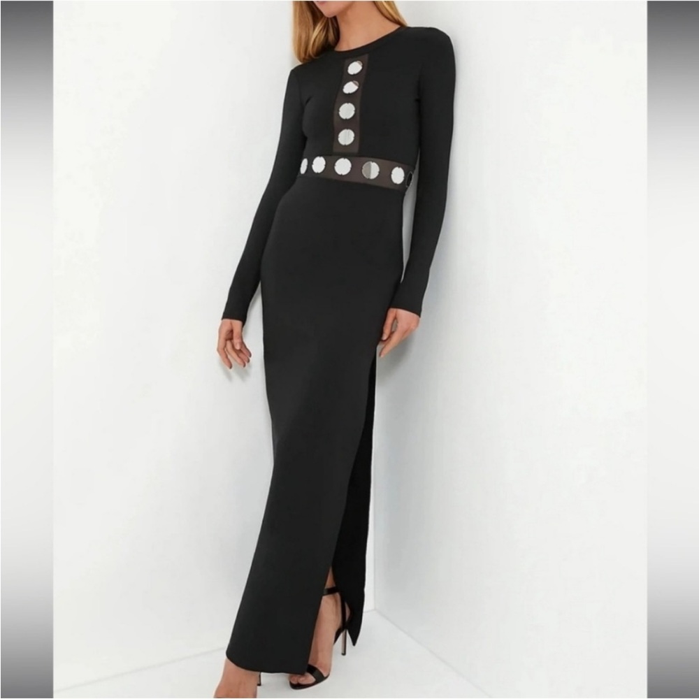 Staud Asher Paillette Maxi Dress XS NWT